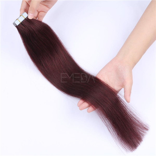 Tape in Remy Human Hair Extensions LJ041